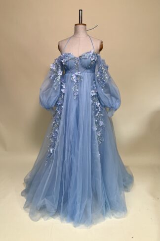 FLORENCE dress blue RTS