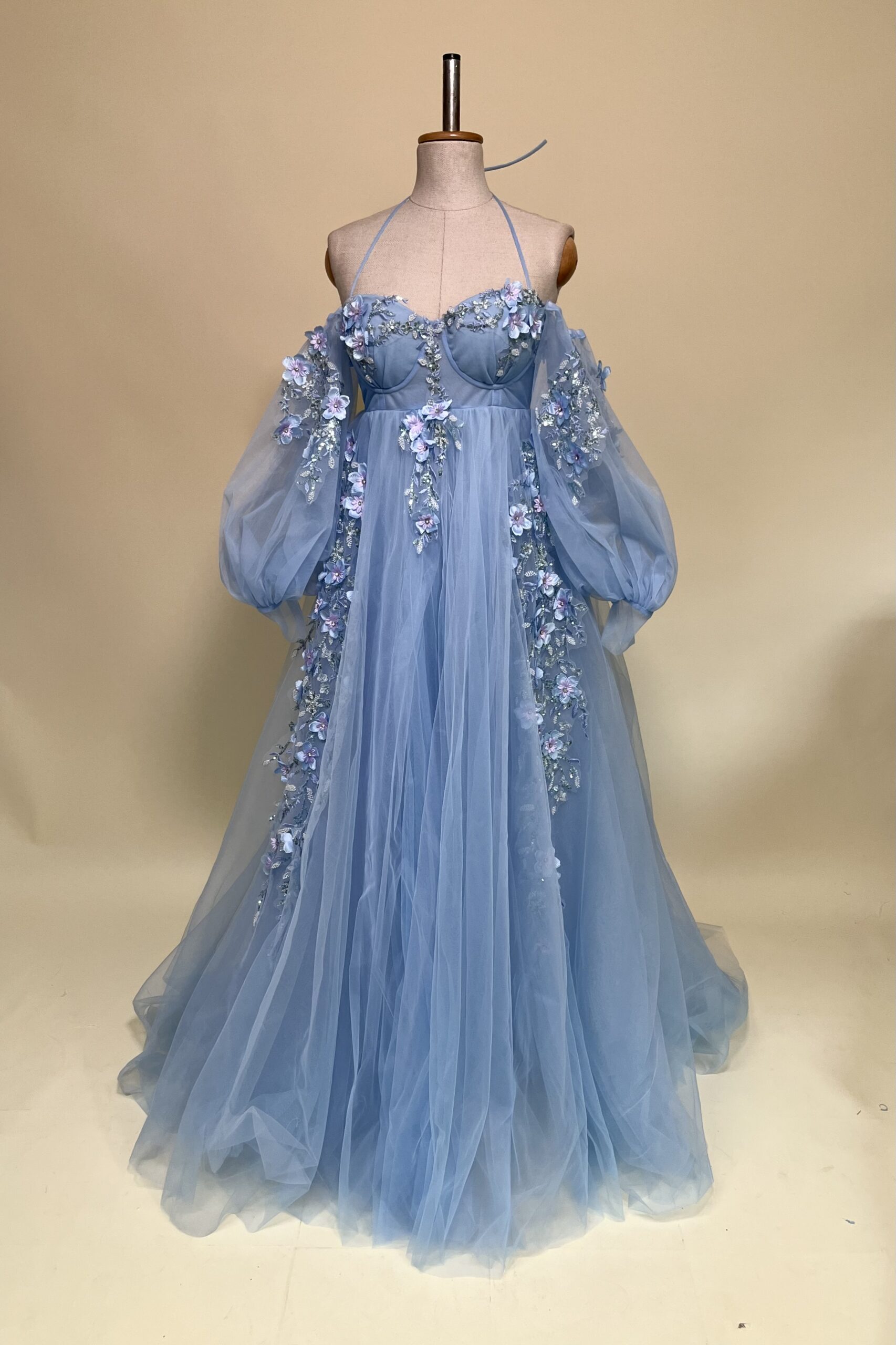 FLORENCE dress blue RTS