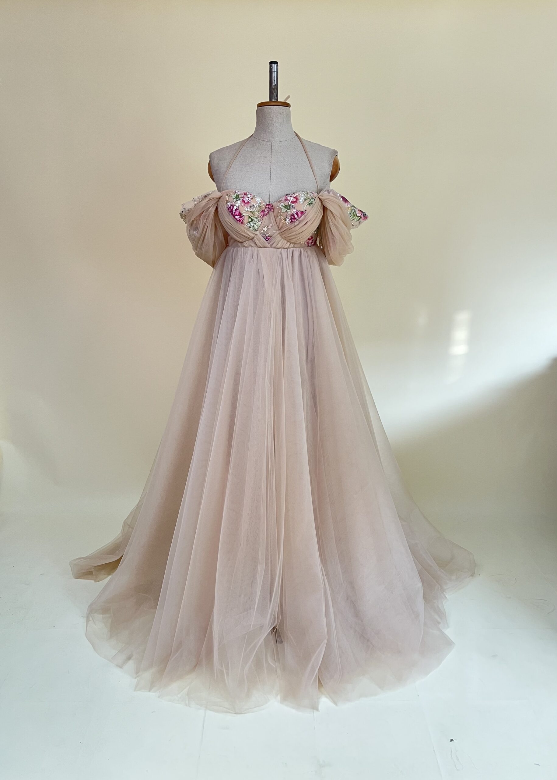 LUCIA dress beige RTS